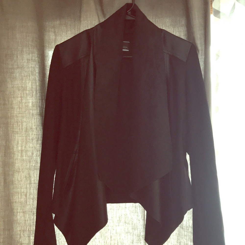 Kut draped front panel jacket